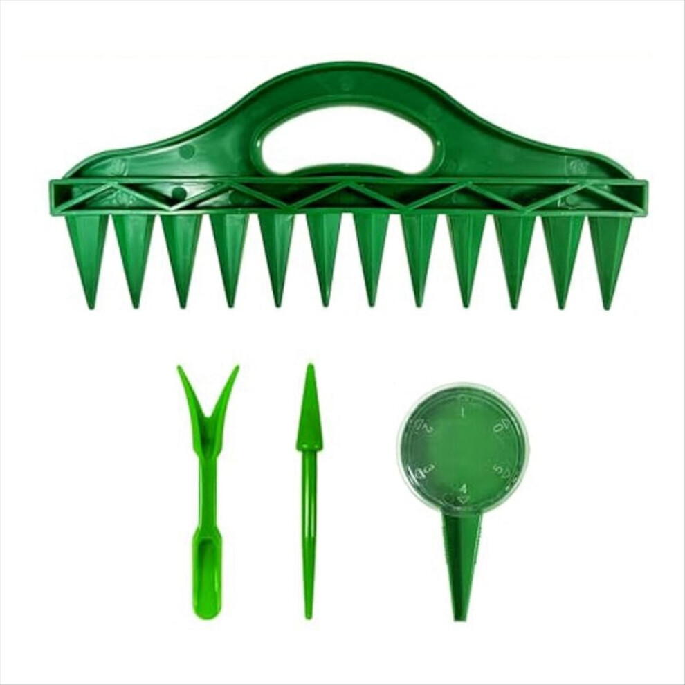4Pcs Sowing Seeds Dispenser Set,12 Holes Seed-In S 4853967054403