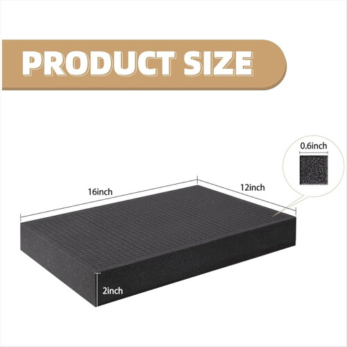 Pick and Pluck Foam, 40.64 X 30.48 5.08 cm Insert 1