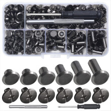 Chicago Screw Leather Rivets Assorted M5 Binding S