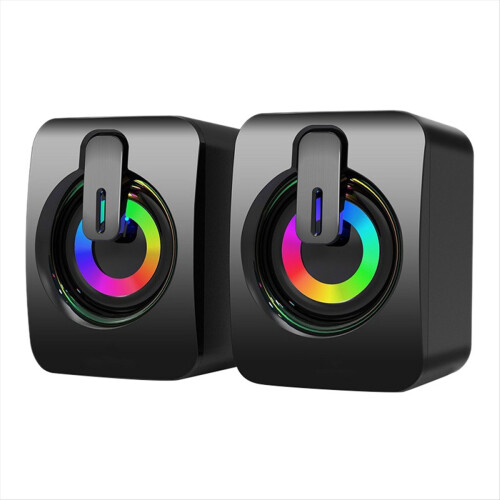 Computer Speakers USB 3.5MM PC Sound Box HIFI Ster 2