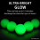 2PCS Night Golf Balls,Ultra Bright Glow,the Dark B 6