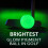 2PCS Night Golf Balls,Ultra Bright Glow,the Dark B 5