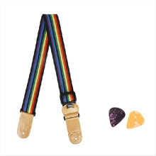 Guitar Strap Adjustable with Picks Holder Electric