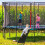 Universal Trampoline Slide with Handles,Outdoor At 9