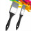 2Pcs Silicone Paint Brushes,1 Inch and 2 Flat Brus 2