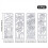 4 Pcs Metal Flower Plant Frame Cutting Dies Spring 3