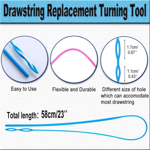 Drawstring Threader Replacement Set Sewing Quick T 1