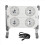 Laptop Cooler with Stand Carrying Folding Cooling 2