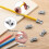 144 Pcs Metal Mini Pencil Sharpeners Handheld Sing 4