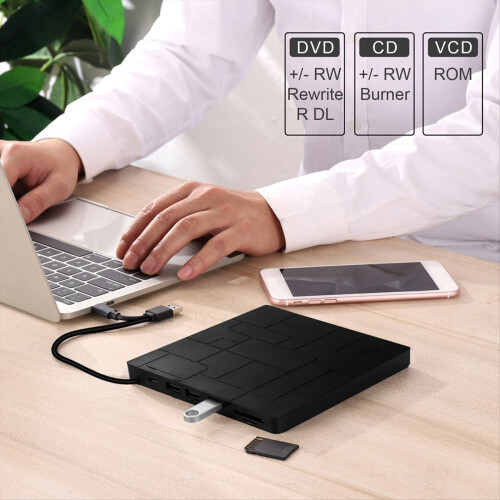 Burner Multifunction Optical Drive 7 in 1 CD DVD C 1
