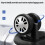 4PC Suitcase Replacement Wheels 51mm X 18mm Spinne 7