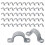 PVC Pipe with Double Hole Plastic Conduit Clamp U 1