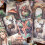 80 Sheets Vintage Butterfly Honeybee Flowers Garde 3