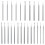 24 Pcs 3/32inch Shank Burr Sets,Includes Ball Burs 1