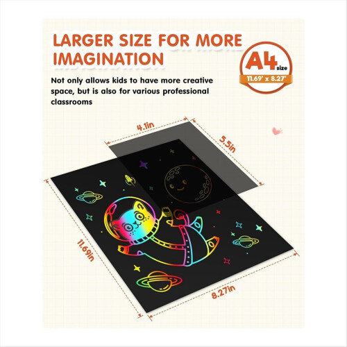 Scratch Paper Art Crafts - Classroom Must Haves Su 1