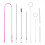 Drawstring Threader Tool Set, Stainless Steel Sewi 1