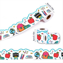 Back to School Bulletin Board Border Self Adhesive