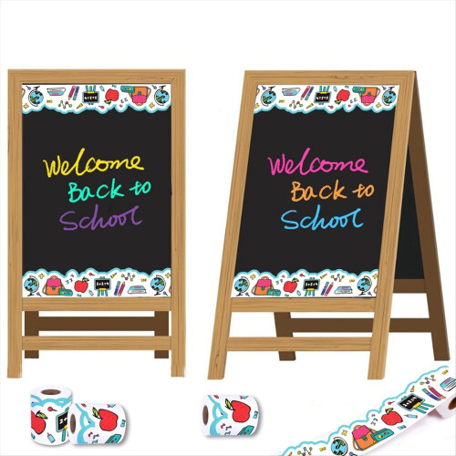 Back to School Bulletin Board Border Self Adhesive 1