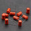 10pcs Orange Tone Capacitor for Electric Guitar Ba 8