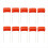 10pcs Orange Tone Capacitor for Electric Guitar Ba 3