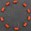 10pcs Orange Tone Capacitor for Electric Guitar Ba 7