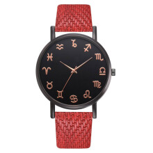 Clear Line Easy Reading Smooth Stainless Steel Back Cover Comfortable Slim Leather Band Wonderful Gifts For Women Unisex Leather Strap Watches Dial Wa