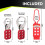 Lockout Tagout Hasp Set - Lock Out Tag Padlock Hol 3