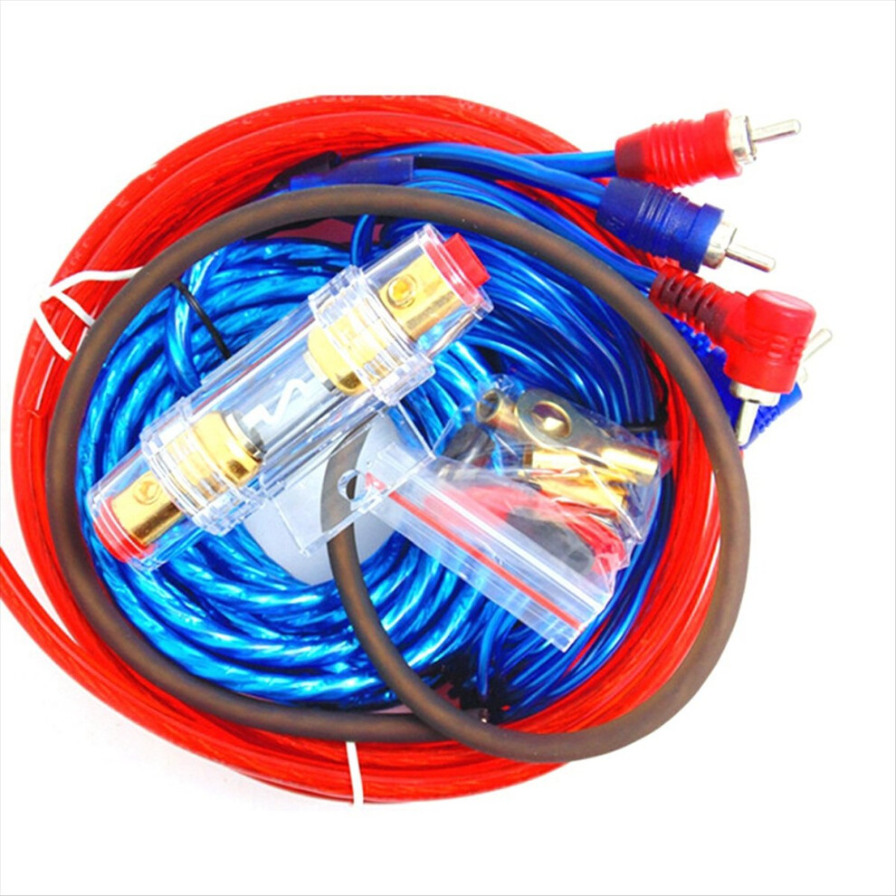 Semoic 1500W Audio Speakers Wiring Kit 8Ga Car Subwoofer