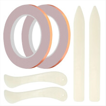 2 Rolls(36 Yards) 1/4 Inch Width Copper Backed Foi