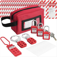 Electrical Lockout Tagout Kit, 26 PCS Safety Kit f
