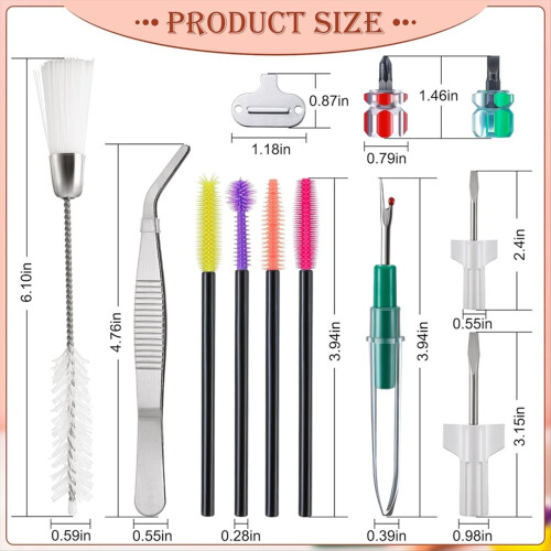 14 Pieces Sewing Machine Cleaning Kit, Screwdriver 1