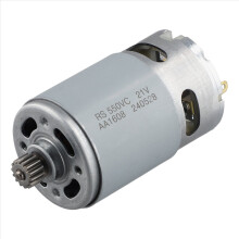 21V RS550 DC Motor 14Teeth 9.5mm Gear for Mini Cha