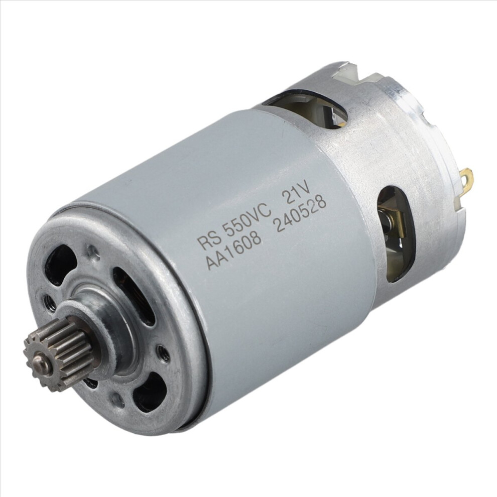 21V Rs550 Dc Motor 14Teeth 9.5Mm Gear For Mini Cha 4853967069773