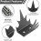 Fence Wall Spikes Security Anti-Intrusion Anti-Cli 4