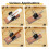 Chisel Sharpening Jig Kit,with 5/32 to 3in Honing 5