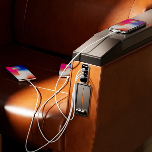 12/24V Car Charger PD3.0 Dual USB Socket for Motor 1