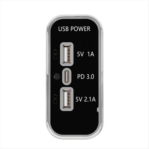 12/24V Car Charger PD3.0 Dual USB Socket for Motor 2
