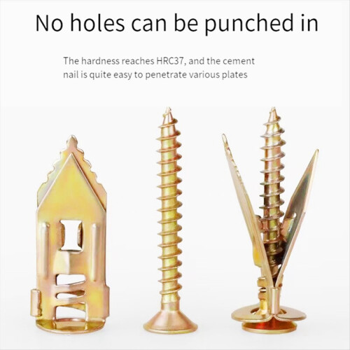 50Pcs Upgraded Self-Drilling Wall Anchor Screws, P 1