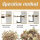 50Pcs Upgraded Self-Drilling Wall Anchor Screws, P 4