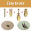 100PCS Upgraded Self-Drilling Anchors Screws, Dryw 5