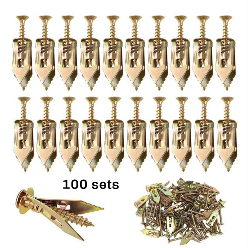 100PCS Upgraded Self-Drilling Anchors Screws, Dryw 1