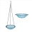 2 Layers Bee Feeder with Vivid Flower Design,Hangi 3