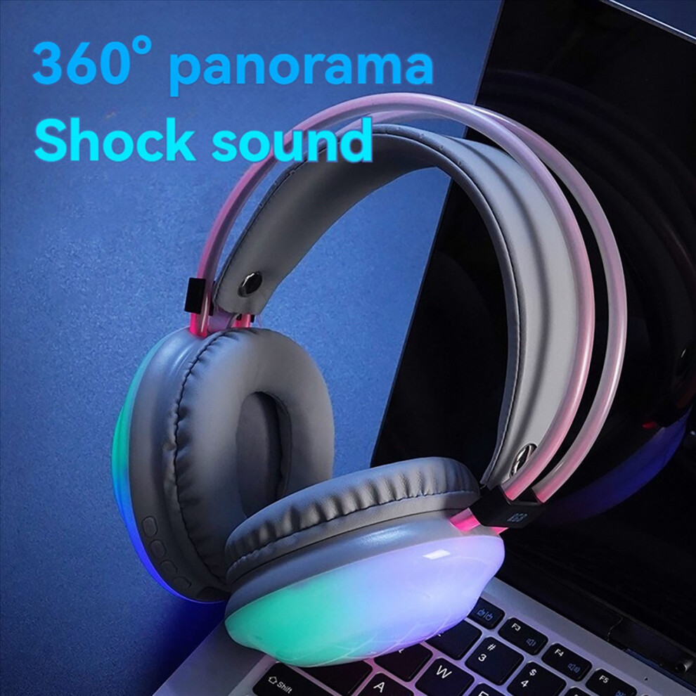 Rgb Gaming Headphones Bluetooth Wireless Headphone 4853967071967