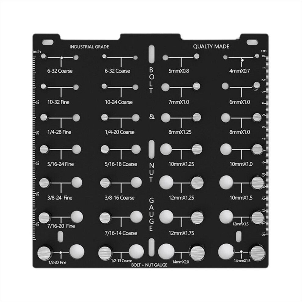 Photos - Nail / Screw / Fastener Thread Checkers,Bolt Identifier Board,Bolt and Scr