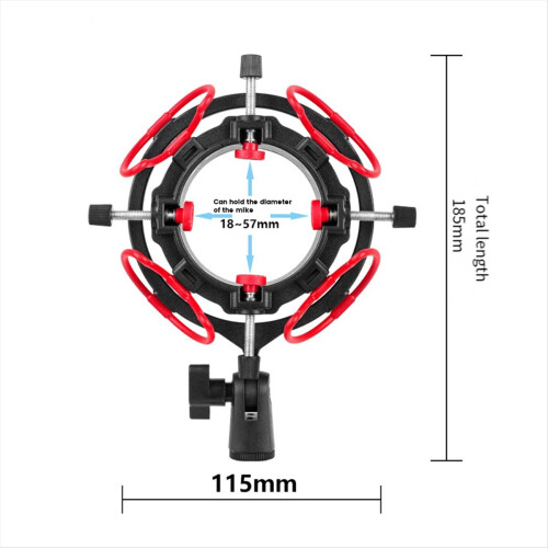 Universal Microphone Shock Mount Adjustable Stand 2