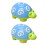2PCS Turtle Tape Measure, Fabric Plastic Multifunc 1