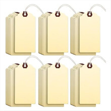 240Pcs 4 3/4 X 2 3/8In Manila Labels Shipping Card