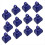10 Pack Metal Cowbell with Handle Noise Maker for 1