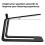 Desk Speaker Stands,Audio Stands for Studio Monito 7