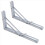 2pcs Folding Shelf Brackets DIY Wall Mounted Furni 3